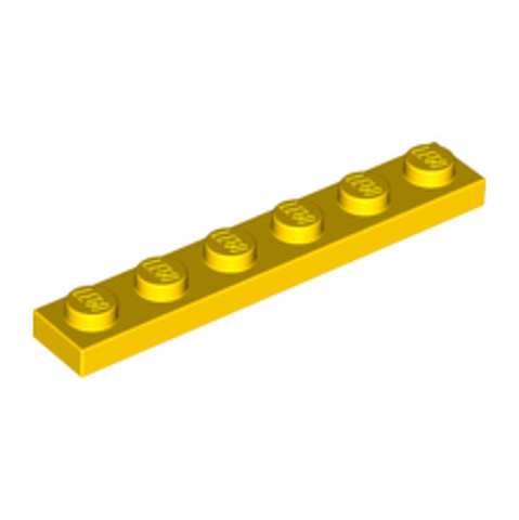 LEGO Plate 1 x 6 3666