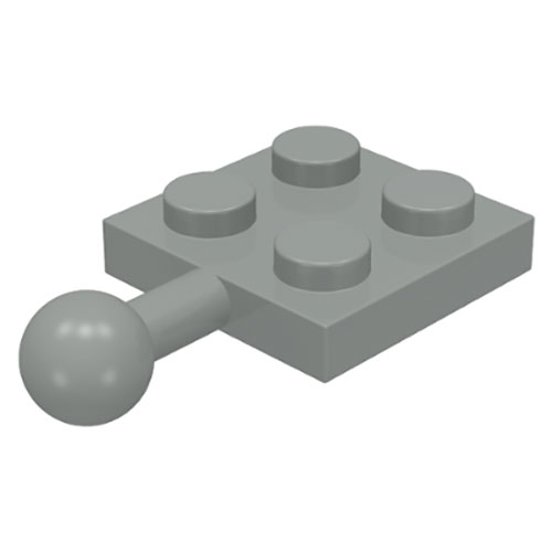 LEGO Plate, Modified 2 x 2 with Towball 3729