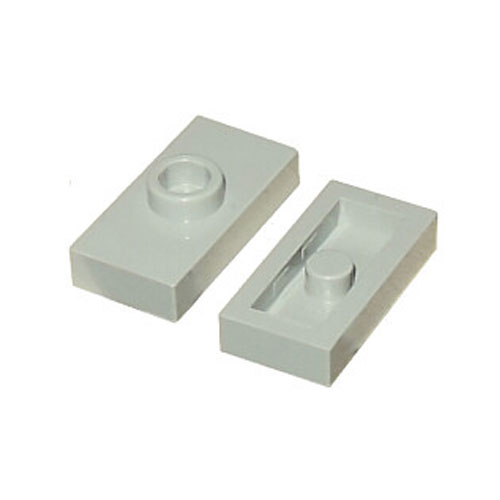 LEGO Plate, Modified 1 x 2 with 1 Stud without Groove (Jumper) 3794A