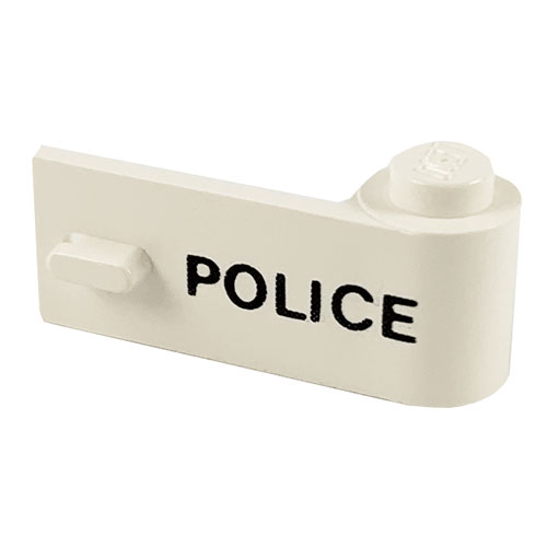 LEGO Door 1 x 3 x 1 Right with `POLICE` Pattern 3821PB001