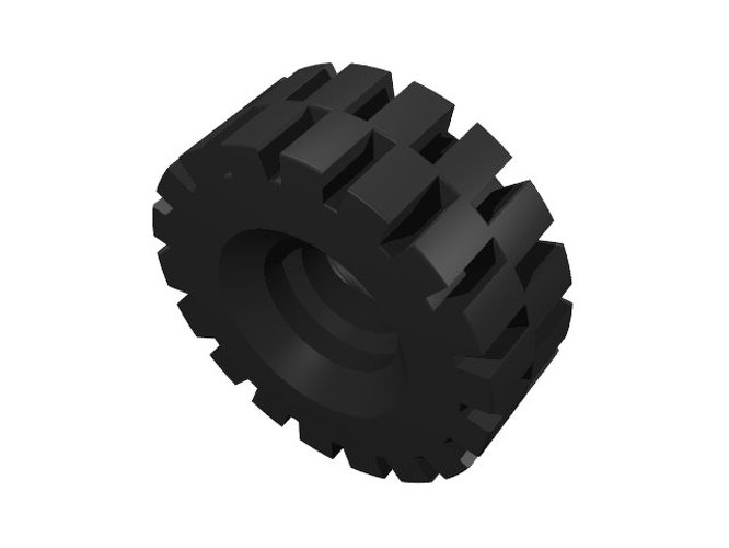 LEGO Tire Offset Tread Medium 4084