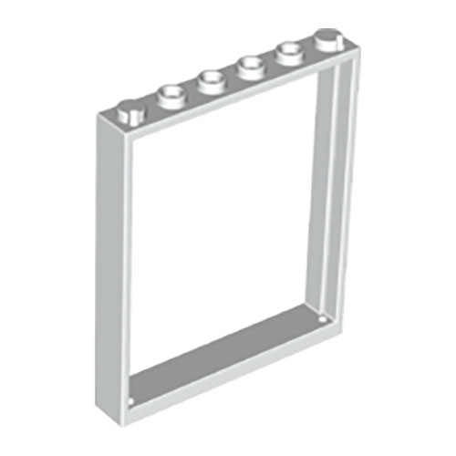 LEGO Window 1 x 6 x 6 Flat Front 42205