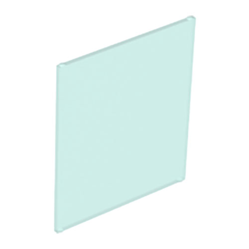 LEGO Glass for Window 1 x 6 x 6 Flat Front 42509