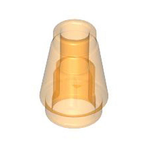 LEGO Cone 1 x 1 with Top Groove 4589B