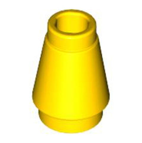 LEGO Cone 1 x 1 with Top Groove 4589B