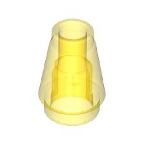 LEGO Cone 1 x 1 with Top Groove 4589B