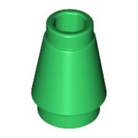 LEGO Cone 1 x 1 with Top Groove 4589B