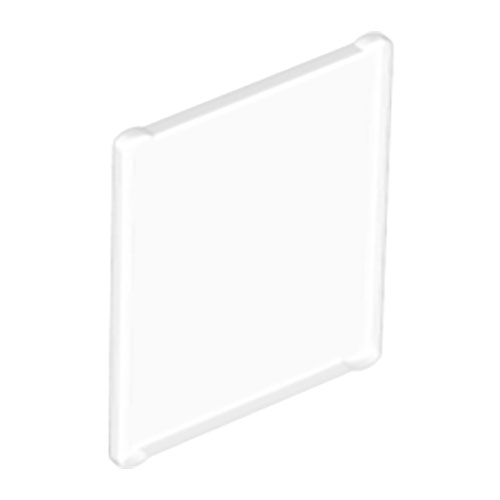 LEGO Glass for Window 1 x 3 x 3 Flat Front 51266