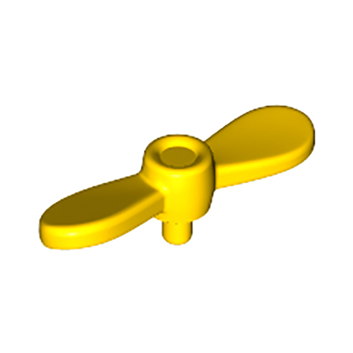 LEGO Minifigure, Propeller 2 Blade Twisted Tiny with Pin Attachment 54568