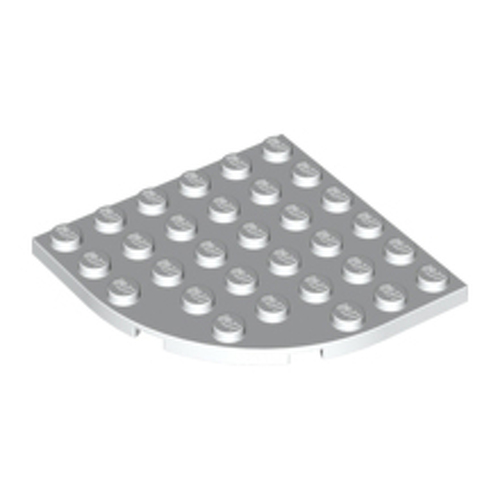 LEGO Plate, Round Corner 6 x 6 6003