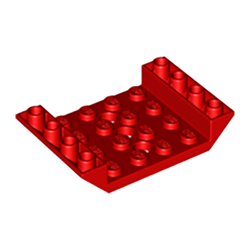 LEGO Slope, Inverted 45 4 x 6 Double with 4 x 4 Cutout and 3 Holes 60219