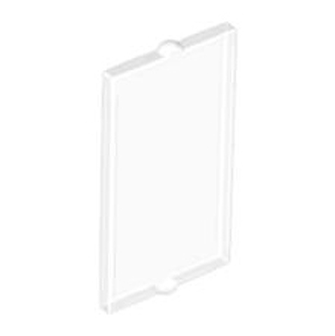 LEGO Vetro 1 x 2 Glass for Window 1 x 2 x 3 Flat Front3 (adattabile con finestra cod.60593) 60602