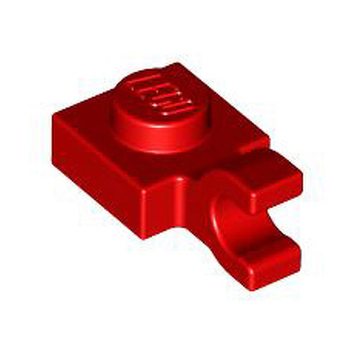 LEGO Plate, Modified 1 x 1 with Clip Horizontal (open O clip) 61252