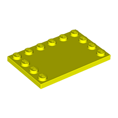 LEGO Tile, Modified 4 x 6 with Studs on Edges 6180