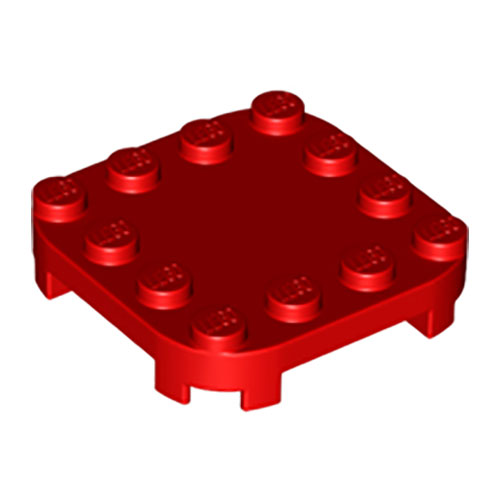 LEGO Plate, Modified 4 x 4 with Rounded Corners and 4 Feet 66792