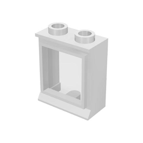 LEGO Window 1 x 2 x 2 with Fixed Glass 7026