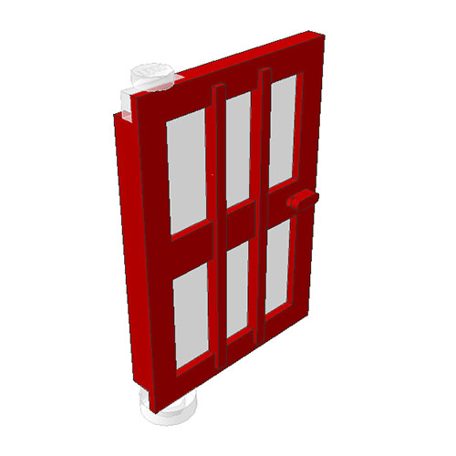 LEGO Door 1 x 4 x 5 Left with 6 Panes 73313