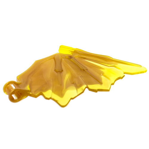 LEGO Dragon Wing 9 x 6 with Marbled Trans-Yellow Pattern 79898PB01