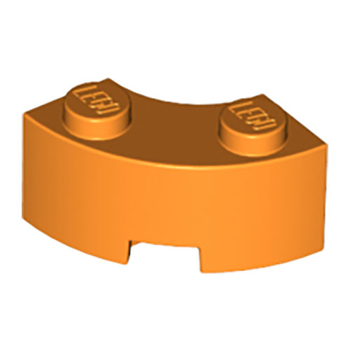 LEGO Brick, Round Corner 2 x 2 Macaroni with Stud Notch and Reinforced Underside (New Style) 85080