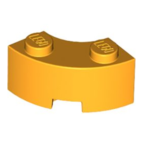 LEGO Brick, Round Corner 2 x 2 Macaroni with Stud Notch and Reinforced Underside (New Style) 85080