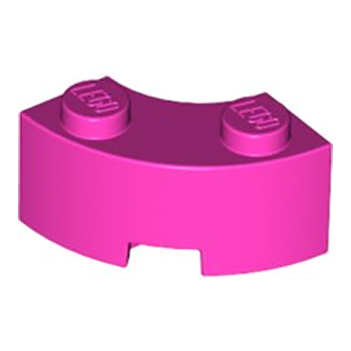 LEGO Brick, Round Corner 2 x 2 Macaroni with Stud Notch and Reinforced Underside (New Style) 85080