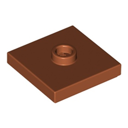 LEGO Plate, Modified 2 x 2 with Groove and 1 Stud in Center 87580