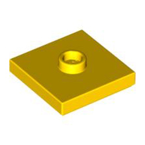 LEGO Plate, Modified 2 x 2 with Groove and 1 Stud in Center 87580