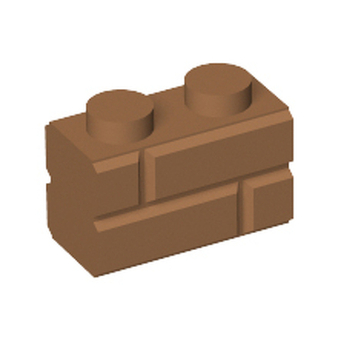 LEGO Brick, Modified 1 x 2 with Masonry Profile (Brick Profile) 98283