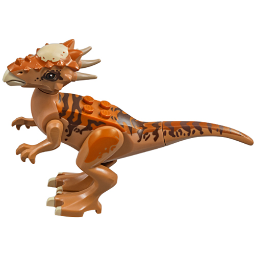 LEGO Dinosaur Stygimoloch with Dark Orange Back and Dark Brown Stripes STYG01