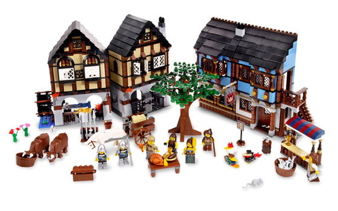 LEGO Medieval Market Village 10193