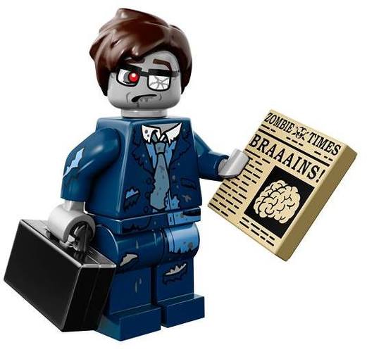 LEGO Minifigures Series 14 Zombie Businessman COL14-13