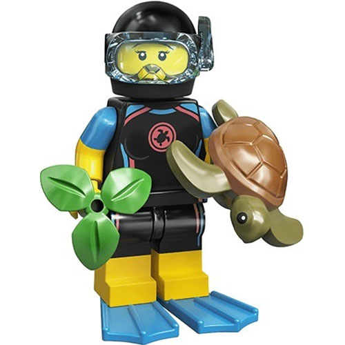 LEGO Minifigures Series 20 Sea Rescuer COL20-12