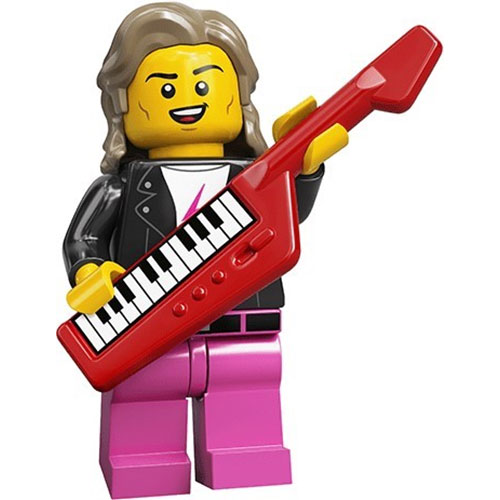 LEGO Minifigure Series 20 80s Musician COL20-14