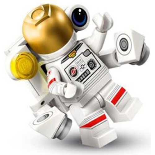 LEGO Minifigur Spacewalking Astronaut, Series 26 (Complete Set with Stand and Accessories) COL26-1