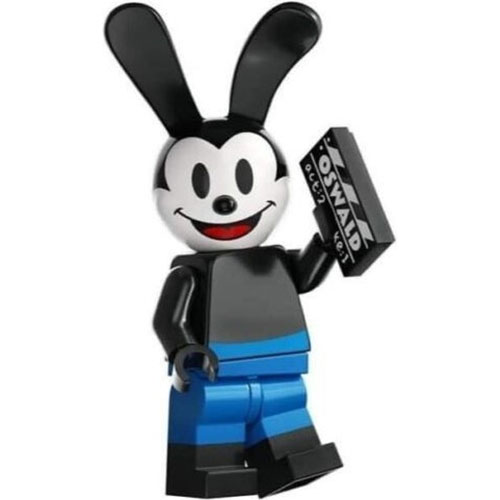 LEGO Minifigure Oswald the Lucky Rabbit, Disney 100 (Complete Set with Stand and Accessories) COLDIS100-1