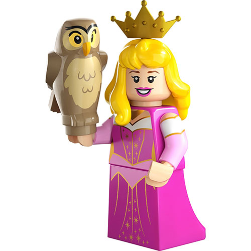 LEGO Minifigure Aurora, Disney 100 (Complete Set with Stand and Accessories) COLDIS100-8