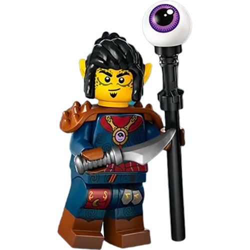 LEGO Minifigur Gith Warlock, Dungeons & Dragons (Complete Set with Stand and Accessories) COLDND-2