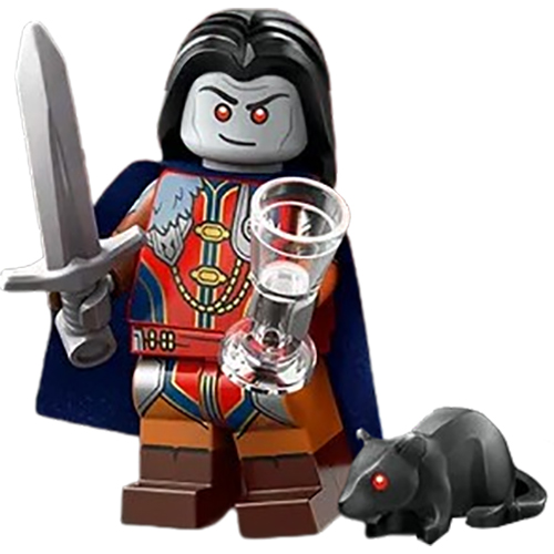 LEGO Minifigur Strahd von Zarovich, Dungeons & Dragons (Complete Set with Stand and Accessories) COLDND-8