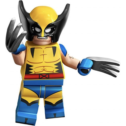 LEGO Minifigura Wolverine, Marvel Studios, Series 2 (Complete Set with Stand and Accessories) COLMAR2-12