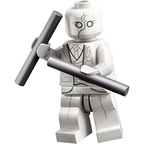 LEGO Minifigure Mr. Knight, Marvel Studios, Series 2 (Complete Set with Stand and Accessories) COLMAR2-3