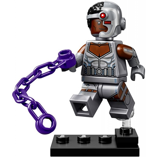 LEGO Minifigura Cyborg COLSH-9