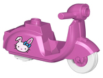 BrickForge Scooter with Bye Bye Bunny print 060801