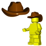 BrickWarriors Cowboy Hat 1-002-02