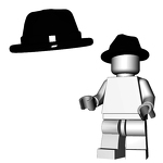 BrickWarriors Fedora 1-002-03