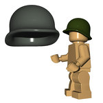 BrickWarriors US M1 Helmet 1-028-01