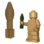 BrickWarriors Mortar Shell 1-028-14