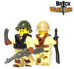 BrickWarriors Japanese Helmet 1-029-15