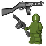 BrickWarriors Soviet SMG 1-032-11