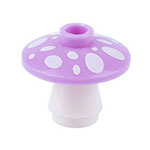 Brickpanda Custoom Lavander Mushroom with white spots B1001