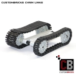 CustomBricks 50 x Chain Links - Single Wide CB03